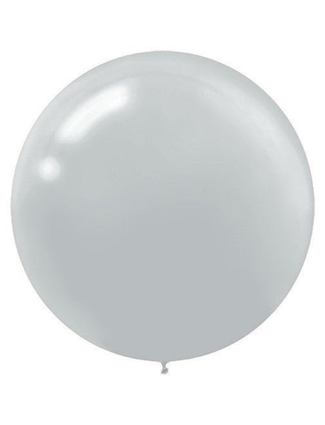 Grey Matte Balloon-18″