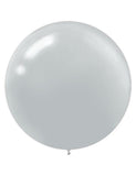 Grey Matte Balloon-18″