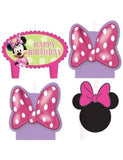 Minnie Mouse candle -4pcs