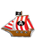 Pirate Foil Balloon Large Size: 33” by 25”