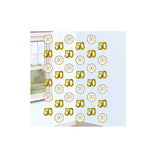 Product Description 50th Anniversary Foil Balloon-Size 18″