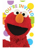 Sesame Street Invitations with envelopes -8pcs