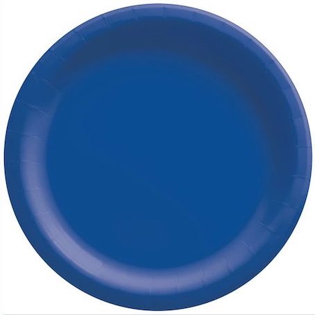 Dark Blue 9″ Paper Plates -16pcs