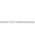 25th Anniversary Banner-Length 11.5ft