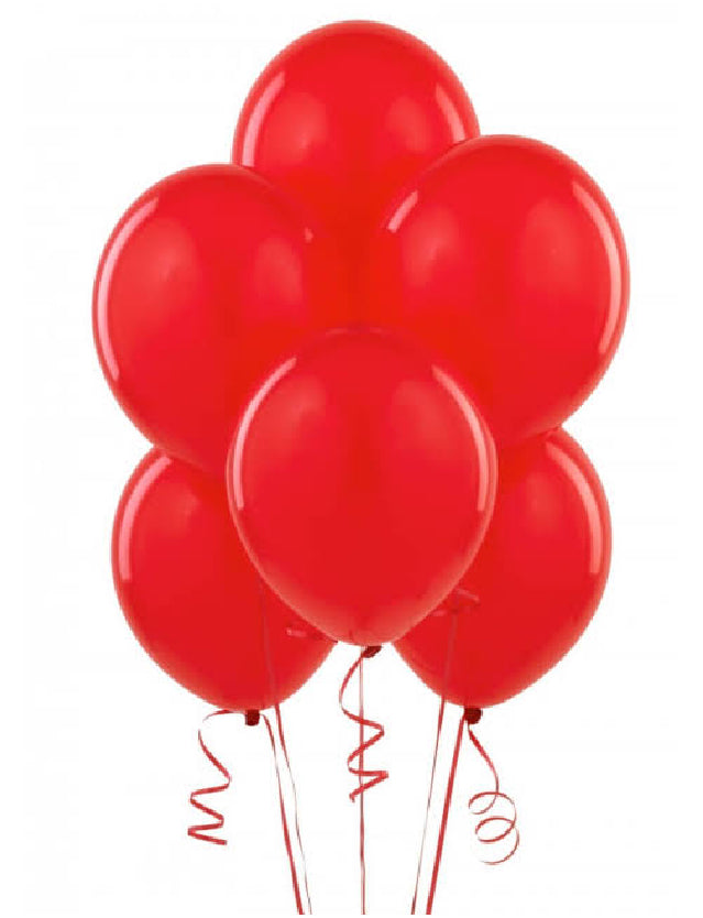Red Latex Balloons- 15pcs