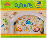 Deep sea Mega Value Pack Cutouts-30pcs