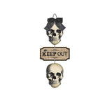 Boneyard Triple Wooden Hanging Sign-19″