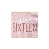 16th Blush Luncheon Napkins -16pcs