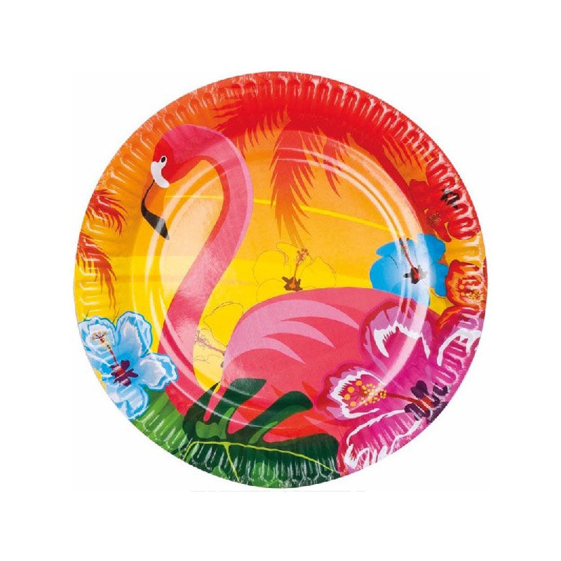 Flamingo 9″ Dinner Plates -6pcs