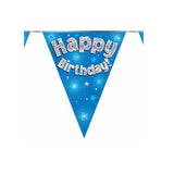 Happy Birthday Blue Banner -12.8 ft