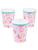 Flamingo Cups -8pcs