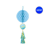 Oh Baby Boy Honeycomb Decorations