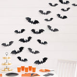 Flying Bats Halloween Wall Decoration Kit