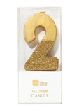 Gold Glitter Candle – 2
