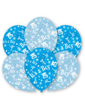 It’s a Boy Latex Balloon -6pcs