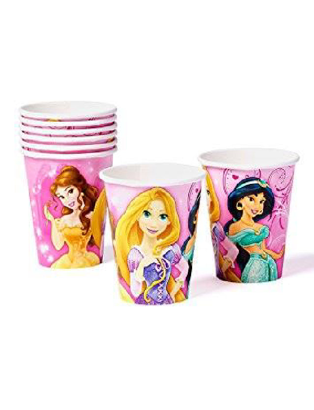 Disney Princess Friends Cups -8pcs