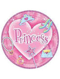 Birthday Princess Plates -8pcs