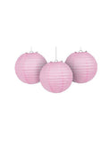 Pink Paper Lanterns 12″ -Single piece