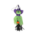 Halloween Hanging Ghost with Straw Base,Size: 12in