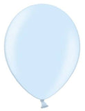 Pastel blue latex balloons-15pcs