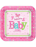 It’s A Girl Cake Plates-8pcs
