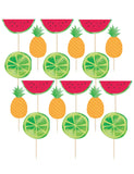 Hello Summer Cupcake Pics-24pcs
