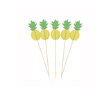 Pineapple Vibes 10 Decorative Picks