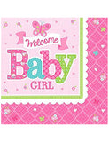 It’s A Girl Lunch Napkins-16pcs