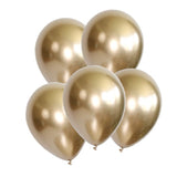 Chrome Gold Mettalic Balloons – 10pcs