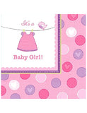 It’s A Girl Lunch Napkins-16pcs