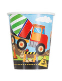 Under Construction Paper Cups -8pcs