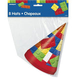 Lego Blocks Hats -8pcs