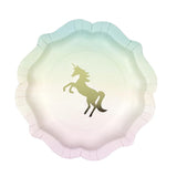 Unicorn Sparkle 9″ Dinner Plates -12pcs
