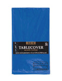 Dark Blue Plastic Table Cover-Size 54″By 108″