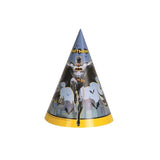 Batman Party Hats- 8pcs