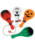 Halloween Paddle balls-12pcs