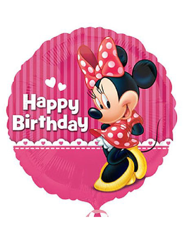 Minnie Mouse Foil Balloon -18″