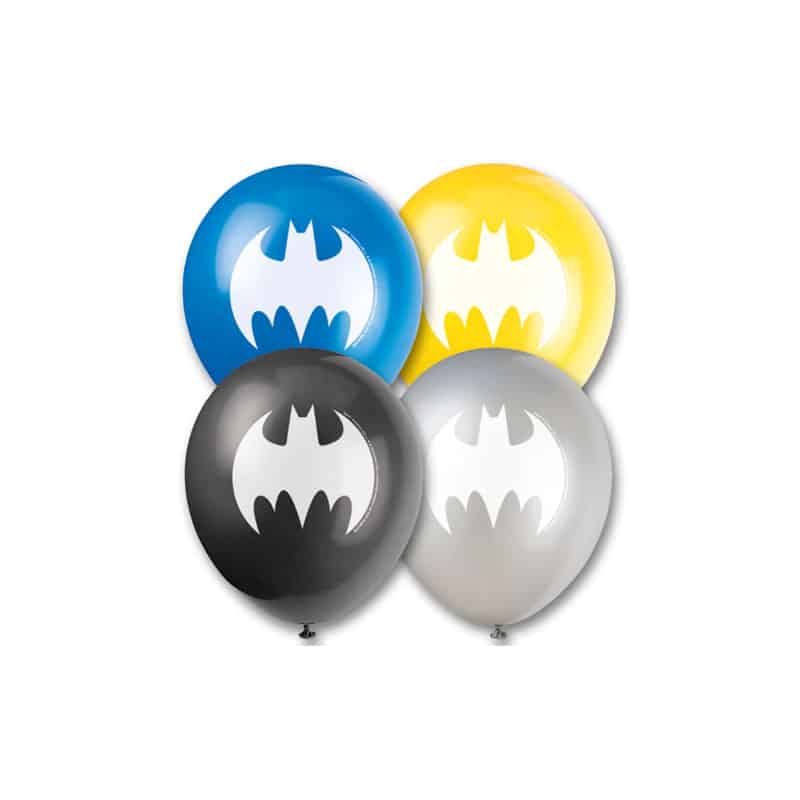 Batman Latex Balloon -8pcs