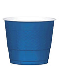 Dark Blue Plastic Cups 9oz-20Pcs