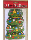 Christmas Party Invitations -8pc
