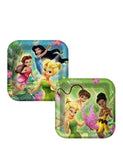 Disney Tinkerbell Fairies Plates -8pcs