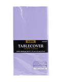 Light Purple Plastic Table Cover-Size 54″By 108″