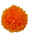 Orange Fluffy Flower -14″