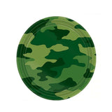 Camouflage cake plates-8pcs