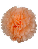 Peach Fluffy Flower -12″
