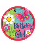 Garden Girl Dinner Plates- 9″-8pcs