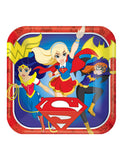 DC Superhero Girl Plates 7″ -8pcs