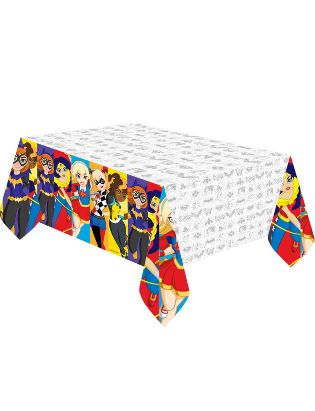 DC Superhero Girl Table cover -54″ by 96″