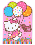 Hello Kitty Invitations with Envelopes -8pcs