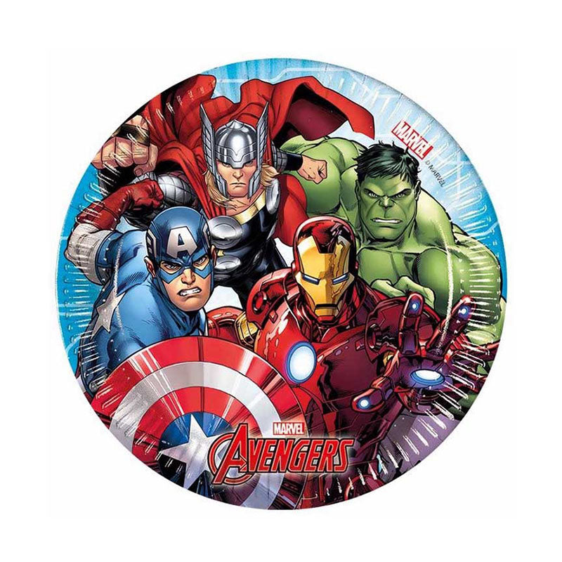 Avengers Cake Plates-8pcs